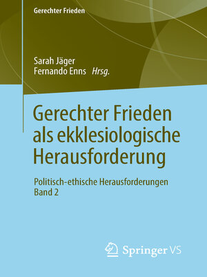 cover image of Gerechter Frieden als ekklesiologische Herausforderung